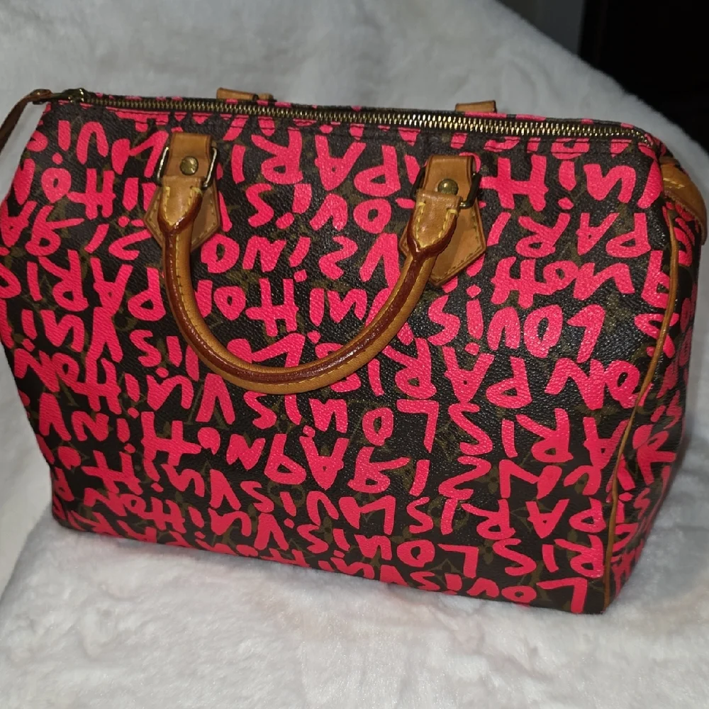 Louis VUITTON GRAFFITI SPEEDY 30 - Picture 1 of 15